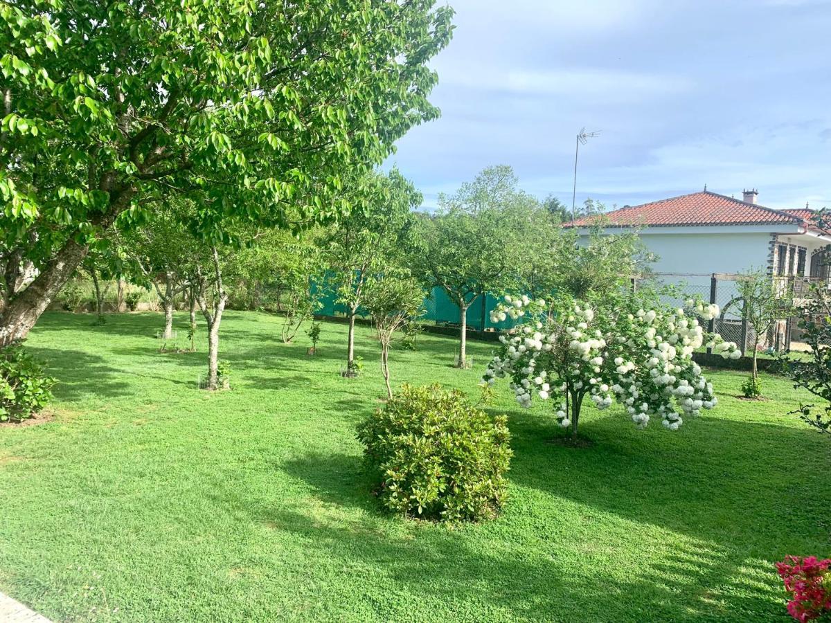 Апартаменти A Casa Vermella Con Jardin A 10 Minutos De Santiago De Compostela Ortono Екстер'єр фото